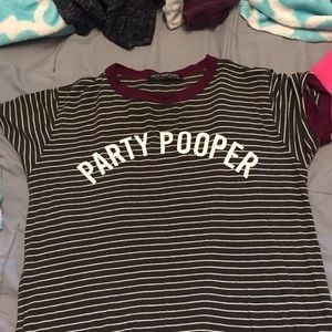 Party pooper tee